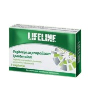 Lifeline vagitorije s propolisom i pantenolom 5 kom.