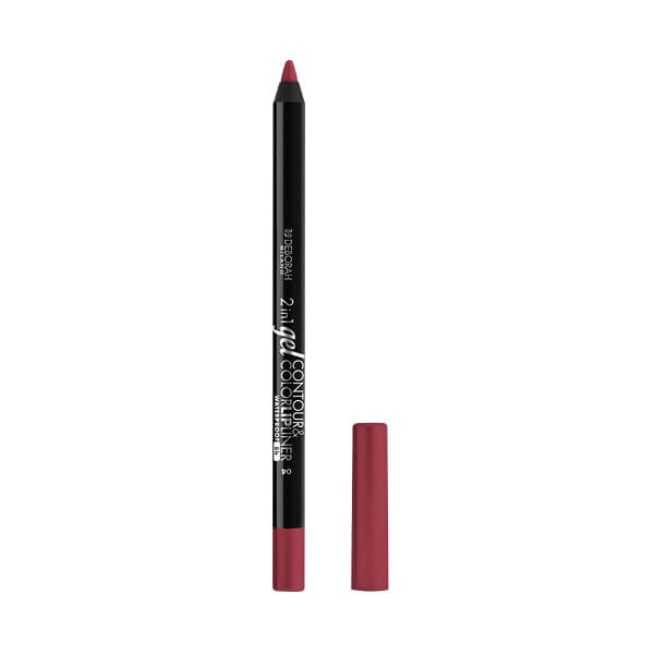 Deborah 2u1 Gel Contour and Colour olovka za usne 04 plum rose