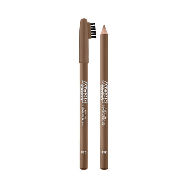Deborah 24ore Extra Brow olovka za obrve s četkicom 286 dark brown