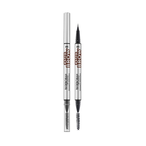 Deborah 24ore Extra Brow olovka za iscrtavanje obrva s četkicom 02 light brown