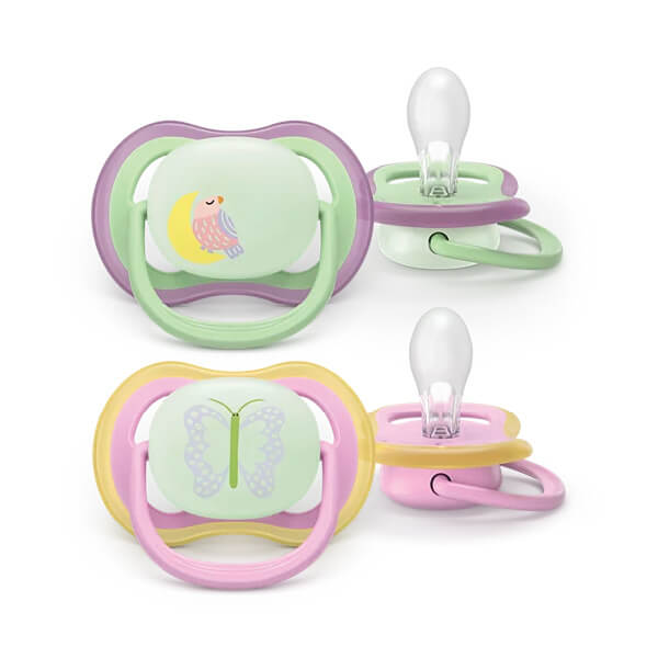 Avent duda varalica Air Night Neutral girl 6-18m 2 kom.