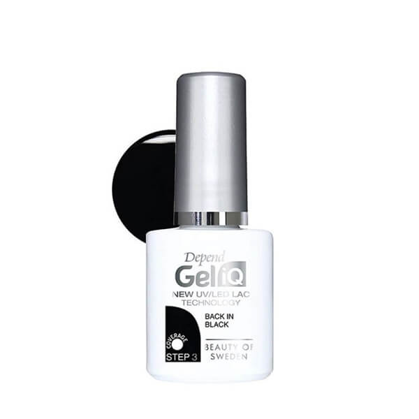 Depend Gel iQ lak za nokte - Back in Black 5ml