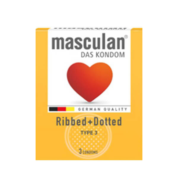 Masculan Rebrasti tip 3 prezervativ